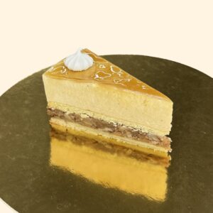 Almás lepény torta szelet