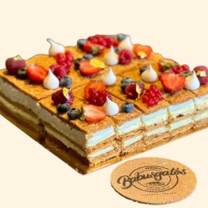 Babusgatós krémes torta