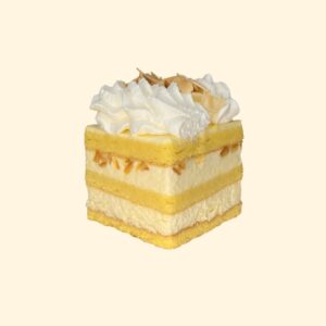 Oroszkrém kocka tortaszelet